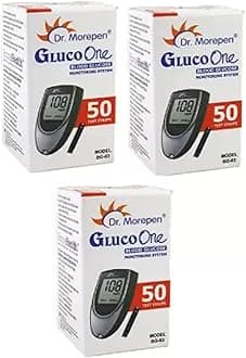 Dr. Morepen GLUCO ONE BG-03 150 Glucometer Strips