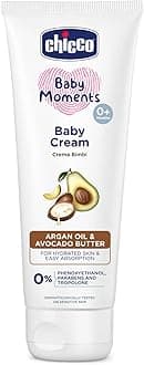 Baby Moments Baby Cream for Babies with Argan Oil & Avocado Butter 100g| Natural Ingredients for Hydrated Skin | Dermatologically Tested | Phenoxyethanol, Parabens & Lauryl sulphates free