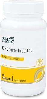 SFI Health Klaire Labs D-Chiro-Inositol - 150 Milligrams Hypoallergenic Supplement (60 Capsules)