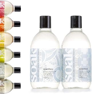 Laundry Soap – 2 Pack Shop & Share | No Rinse, Plant Derived Hand Wash Detergent - 375 ml / 12 fl. oz, 75+ Washes (Scentless)