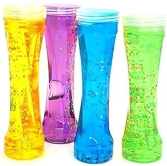 Slime for Kids Bottle Slime with Stone for Kids Play Non Sticky Slime Non Toxic Clay Putty Mud Slime for Kids Best Gift Pack of (4)