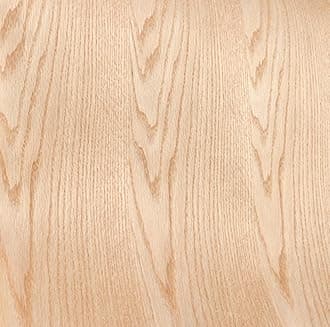 Natural Red Oak Wood Veneer Sheet(60x250CM) Furniture Restoration Sheets for Home Hotel Table Kitchen Furniture(AAA Grade) (Flat Cut)