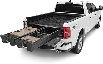 DECKED Truck Bed Storage System with System Accessories | Compatible with RAM 1500 (2019-current) 5'7"