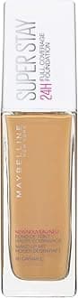 Maybelline New York Foundation, Superstay 24 Hour Longlasting Foundation, Lightweight Feel, Water and Transfer Resistant, 30 ml, Shade: 60, Caramel