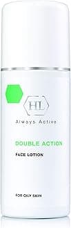 HL Holy Land Cosmetics Double Action Face Lotion 250 ml | Active Toner Enriched with Peppermint, Eucalyptus and Clove Oils | For Oily and Acne Prone Skin