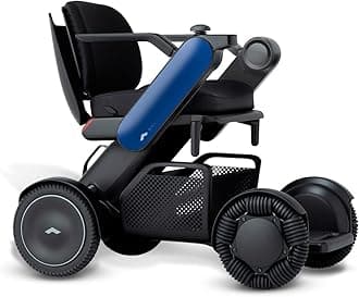 WHILL Model C2 Portable Power Chair (Blue, 18" Wide Seat)