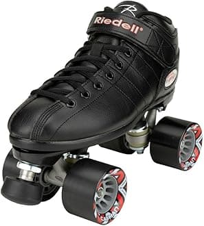 Riedell Skates - R3 - Quad Roller Skate for Indoor/Outdoor