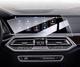 Karltys Screen Protector for BMW X5 / X7 2019-2023 Accessories 12.3Inch Navigation Tempered Glass Screen Protector Display Touch Screen Cover Protective Film HD Clear Anti Fingerprint