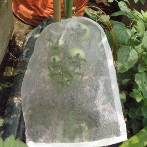 10Pcs 6"x4" Insect Mosquito Bug Bird Net Barrier Bag Garden Hunting Blind Netting