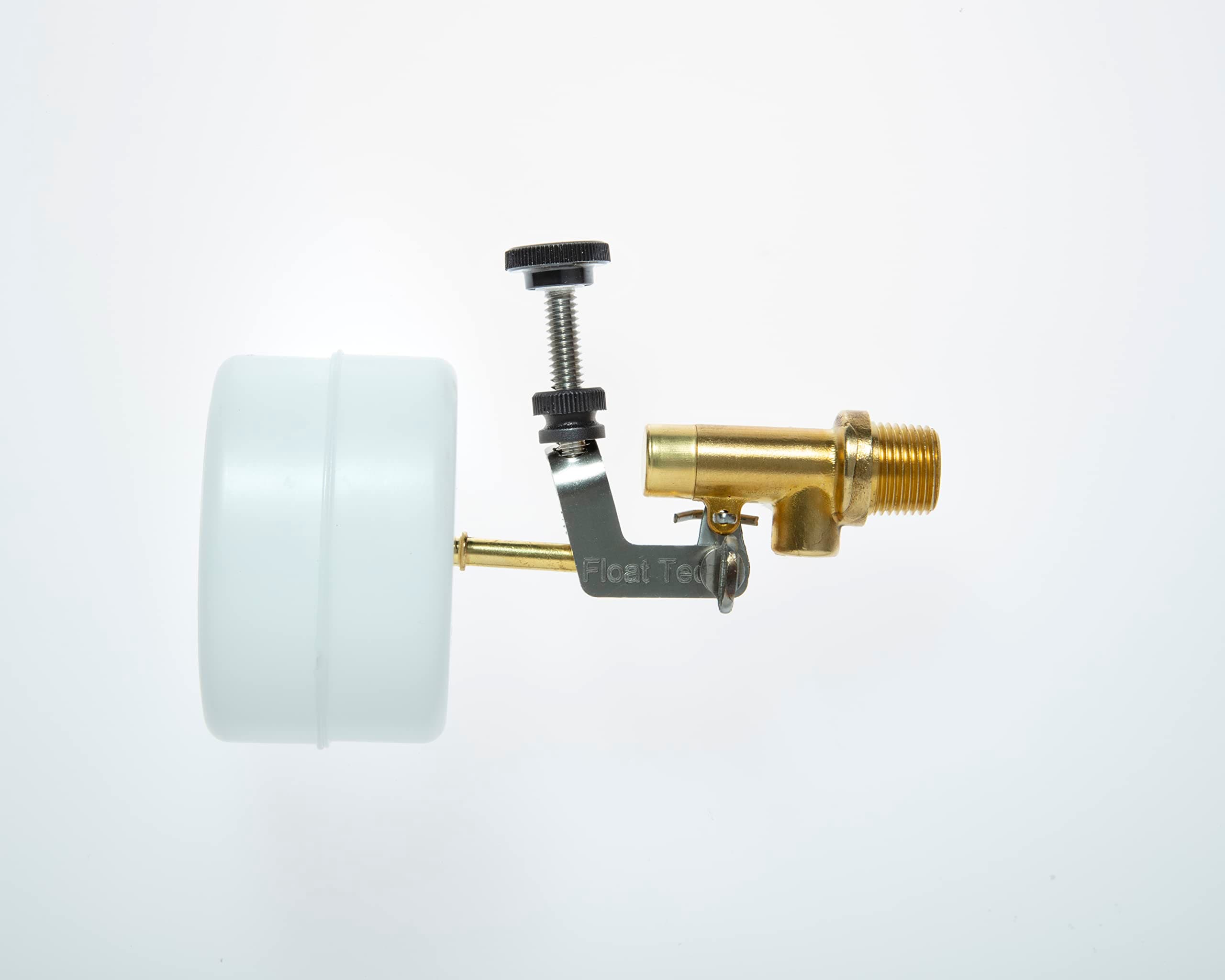 Float-Tec Letro Pentair T26 EZ Adjustment Brass Float Valve 3/8" NPT Male Threads 3" Arm Autofill, Water Filler Leveler, Pools, Spas, Water Tanks, Water Foutain Fit 6" Canister