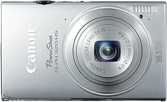 Canon ELPH 320 HS 16.1MP Digital Camera with WiFi and 5X Optical Zoom-Silver 6021B001
