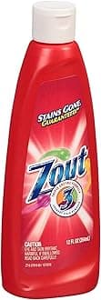ZoutTriple Enzyme Formula Laundry Stain Remover, 12 Oz (Pack of 3)