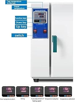 Laboratory Drying Oven Forced Air Convection - Constant Temperature Blast Drying Oven for Industrial & Scientific Use, Lab Oven,15L