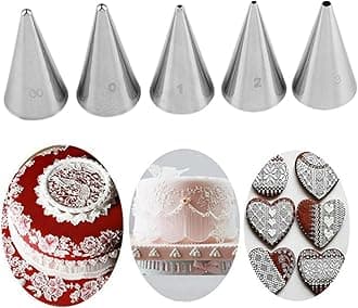 Symphony Wire Tips, Stainless Steel Icing Piping Nozzles For Pastry Fondant Tools (G)