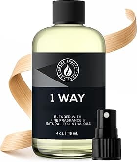 1 Way Diffuser Oil - Luxury Hotel Santal Fragrance Oil for Diffuser Refill, Sandalwood Home Aroma Diffusers & Room Spray - My Way Premium Aromatherapy Oils & Home Scent (4 Fl Oz)