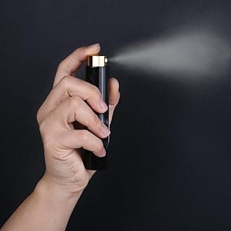 Vitog Travel Perfume Spray Bottle - Refillable Atomizer Mini Bottle, Pocket Empty Cologne Dispenser for Women Men