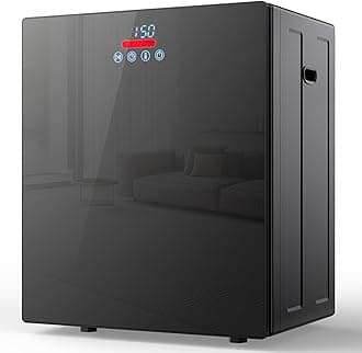 Euhomy Portable Dryer with Exhaust Hose, 4 Drying Functions, Dries Up to 5.5lbs of Clothes, 850w Mini Dryer with Stainless Steel Liner, Black