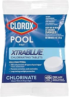 CLOROX Pool&Spa POOL & Spa 23000CLX XtraBlue 3" Long Lasting Chlorinating Tablets