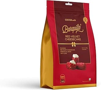 Premium Red Velvet Chocolate Pouch - 10 Pcs (200 gm) | Cheesecake Cream Filled Biscuit Roll imported | Dubai couverture taste | Festive Gift Pack Celebration specially for Festivals