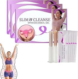 Slim & Cleanse Gynecological Gel,Natural Vaginal Repair Gel,Instant Anti Itch Detox Slimming Gel for Women,Vaginal Gel Feminine Care,Get in Shape in 3-6 Weeks (15 Pcs)