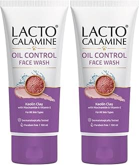 Face Wash with Kaolin Clay for Oily Skin, 100 ml (Pack of 2)