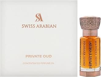 Private Oud - Luxury Products From Dubai - Long Lasting, Addictive Personal Perfume Oil Fragrance - A Seductive Signature Aroma - 0.4 Oz