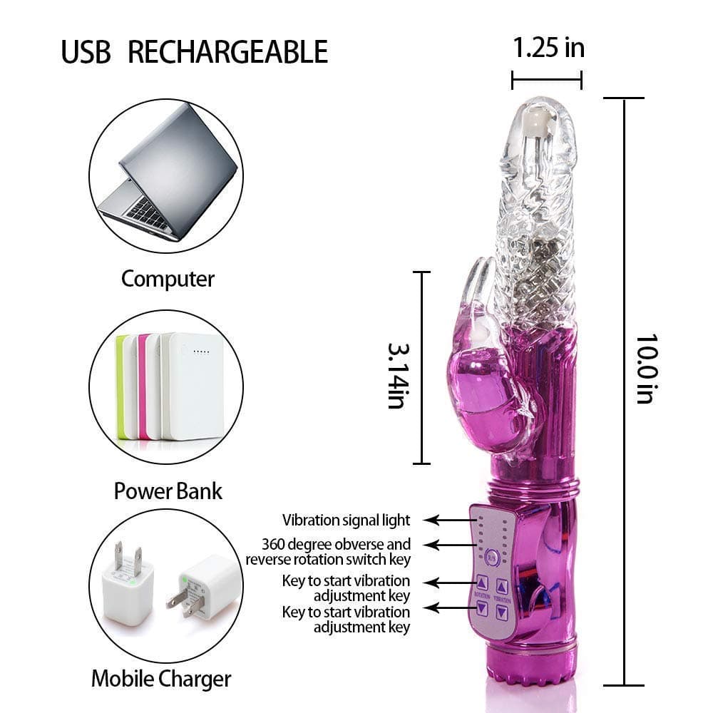 Wand Massage Rabbit Toys Handheld