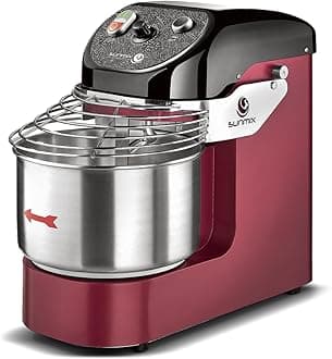 Sunmix Easy Line Spiral Dough Mixer (Red)