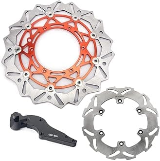 TOFR Front Rear Brake Rotors Bracket for SX 125 150 250 SXF450 XCF250 EXC 450 530