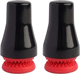 2 PCS Magnetic Precision Scrubber Spot Cleaner: Scratch-Free Floating Magnet Scraper Brush for Cleaning Glass Bottle, Vase, Fish Tank, Decanter, Bong, Aquarium & Measuring Cup