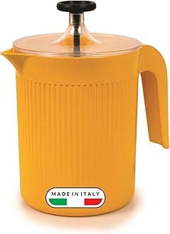 Snips, Cremix, Milk Frother, Manual Milk Frother for Cappuccino, Manual Milk Foam Maker, Cream Color, 0.50 L, 10 x 14.5 x 15.3 cm, Made in Italy