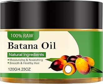 Raw Batana Oil for Hair Growth Organic, 100% Natural Unrefined Botana Oil Hair Growth, Bantana Natural From Honduras, 100 Percent Pure Batana Organic 4.23 OZ