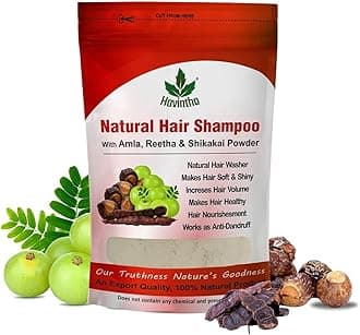 Havintha Amla/Reetha & Shikakai Powder Natural Hair Shampoo (227g)