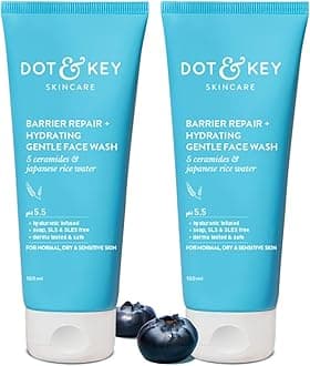Dot & Key Barrier Repair Hydrating Gentle Face Wash Combo Pack of 2 200 ml