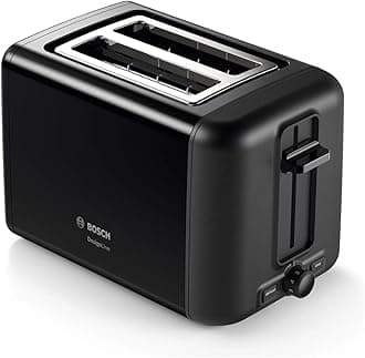TAT3P423GB DesignLine Toaster, Stainless Steel, 970 W, Black