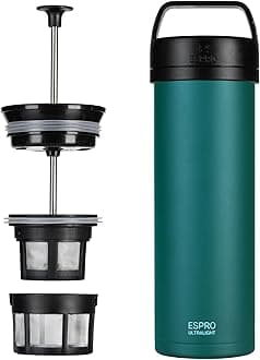 Espro 5116C-19GN Ultralight French Press, 16oz, Green