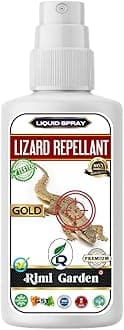 Rimi Garden® Lizard Liquid Spray | Pure Herbal Lizard Repellent for Home | Pet-Friendly I Non-toxic & Biodegradable | Irritant-Free I Chemical-Free (15 Days Protection) (100 ml)