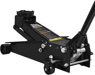 3 Ton Floor Jack Hydraulic Jack for Car with Dual Pumps, Quickly Lift for Cars, SUVs, Vans, Trucks, Heavy-Duty Steel Racing Floor Jack, 6600 lb Capacity