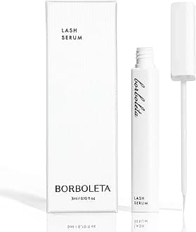 Lash Serum - Eyelash Serum for Longer, Thicker, and Fuller Looking Lashes (Full Size, 3 Month Supply)