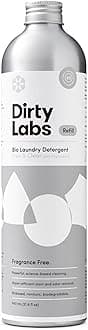 Scent Free | Bio Enzyme Liquid Laundry Detergent | 80 Loads (21.6 fl oz) | Hyper-Concentrated | High Efficiency & Standard Machine Washing | Nontoxic, Biodegradable | Stain & Odor Removal