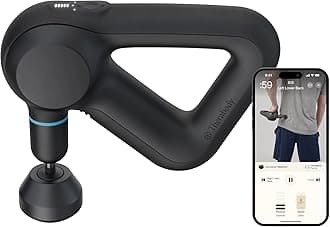 Therabody Prime (5th Generation) - Deep Tissue Percussion Therapy Massage Gun - Bluetooth Enabled, Personal Massager for Pain Relief in Neck, Back, Leg, Shoulder and Body (Black)