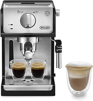 ECP35.31Traditional Barista Pump Espresso Machine, Coffee and Cappuccino Maker, Black