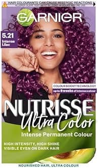 Nutrisse Ultra Color, Permanent Hair Dye, Intense Colour, For All Hair Types, 5.21 Intense Lilac