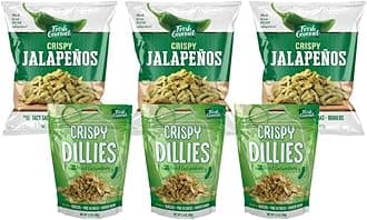 Fresh Gourmet Variety Pack Salad Toppings (Crispy Dillies + Crispy Jalapenos (3 Each))