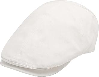 ZLYC Men Cotton Flat Cap Lightweight Ivy Irish Cabbie Driving Hat Summer Newsboy Hats