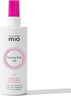Tummy Rub Oil 120ml | Suitable for pregnant women, Vegan, Cruelty-free, Dermatologically tested