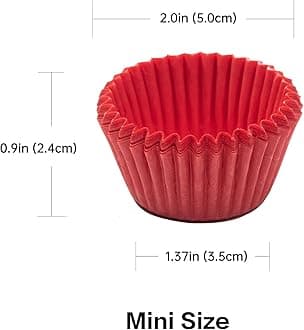 400pcs Rainbow Mini cupcake liners for baking,parchment mini muffin liners for Mini Cupcake Pans, food grade Christmas Cupcake Liners for Christmas Decorations