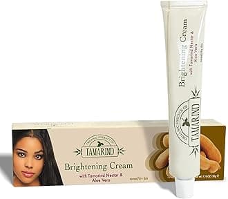Organic Extract of Tamarind, Skin Brightening Cream - 1.7 fl oz / 50 ml - Dark Spot Cream for Hands, Knuckles, Body, Face, Underarm, Intimate Areas, with Glycering, for Men and Women