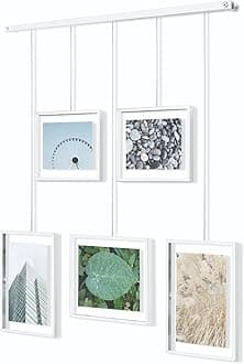 umbra EXHIBIT 21013426660 EXHIBIT Photo Display Photo Frame Interior Frame Stylish Postcard Size 2L Size White