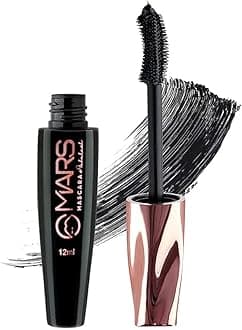 Fabulash Volumizing Mascara | Up to 18 Hours Stay | Waterproof with Intense Jet Black Color (12ml) (Black)
